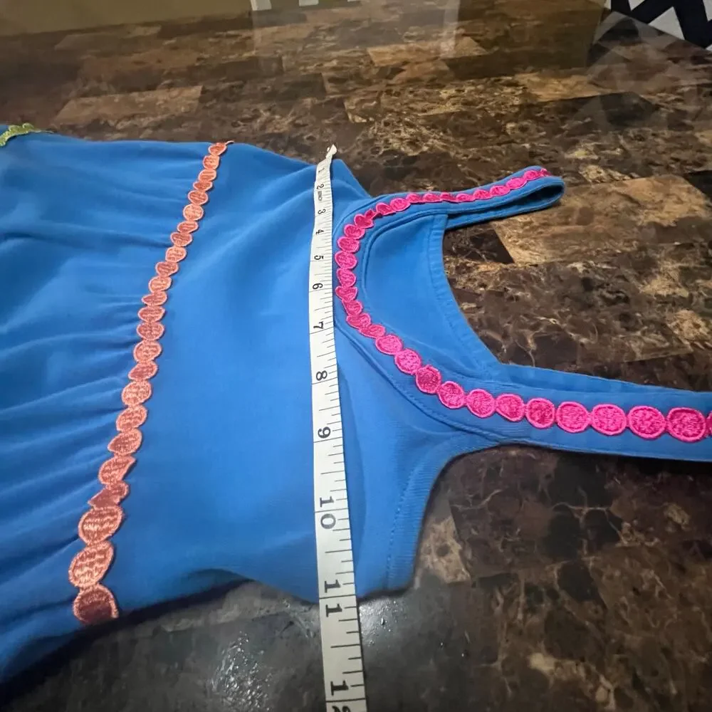 Gymboree Blue Tiered Sundress